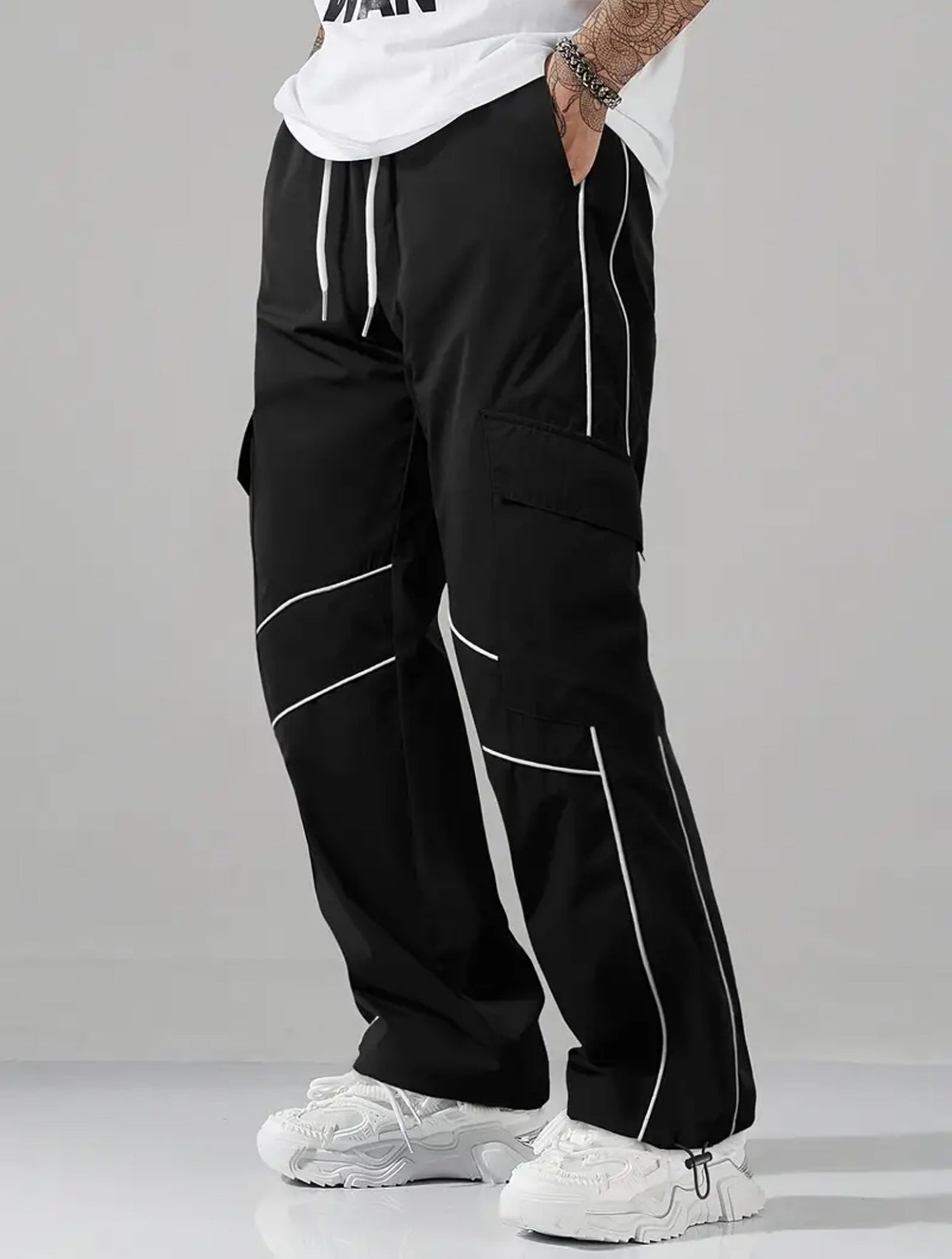 (🌍 INTERNACIONAL COMERCIO) Pantalones De Corte Relajado Para Hombre - Invierno Casual
