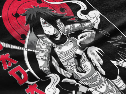 Playera Solomon's MADARA UCHIHA | 100%
Algodón | Tacto Suave | Anime Streetwear