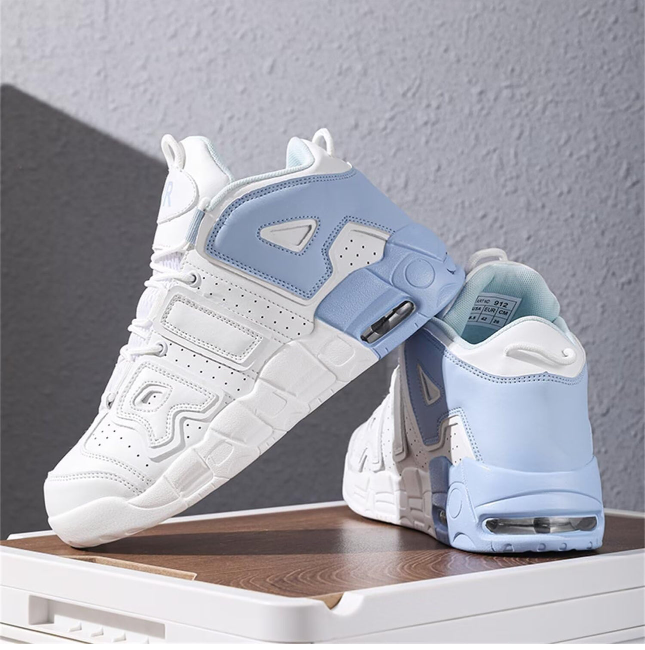 Air Deportivos Mujer Zapatillas de Uptempo para Correr Calzado Baloncesto Sneakers Gimnasio Casual Shoes