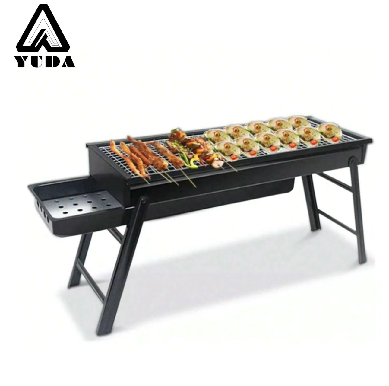 Parrilla De Carbón Portátil Plegable
Acero Inoxidable