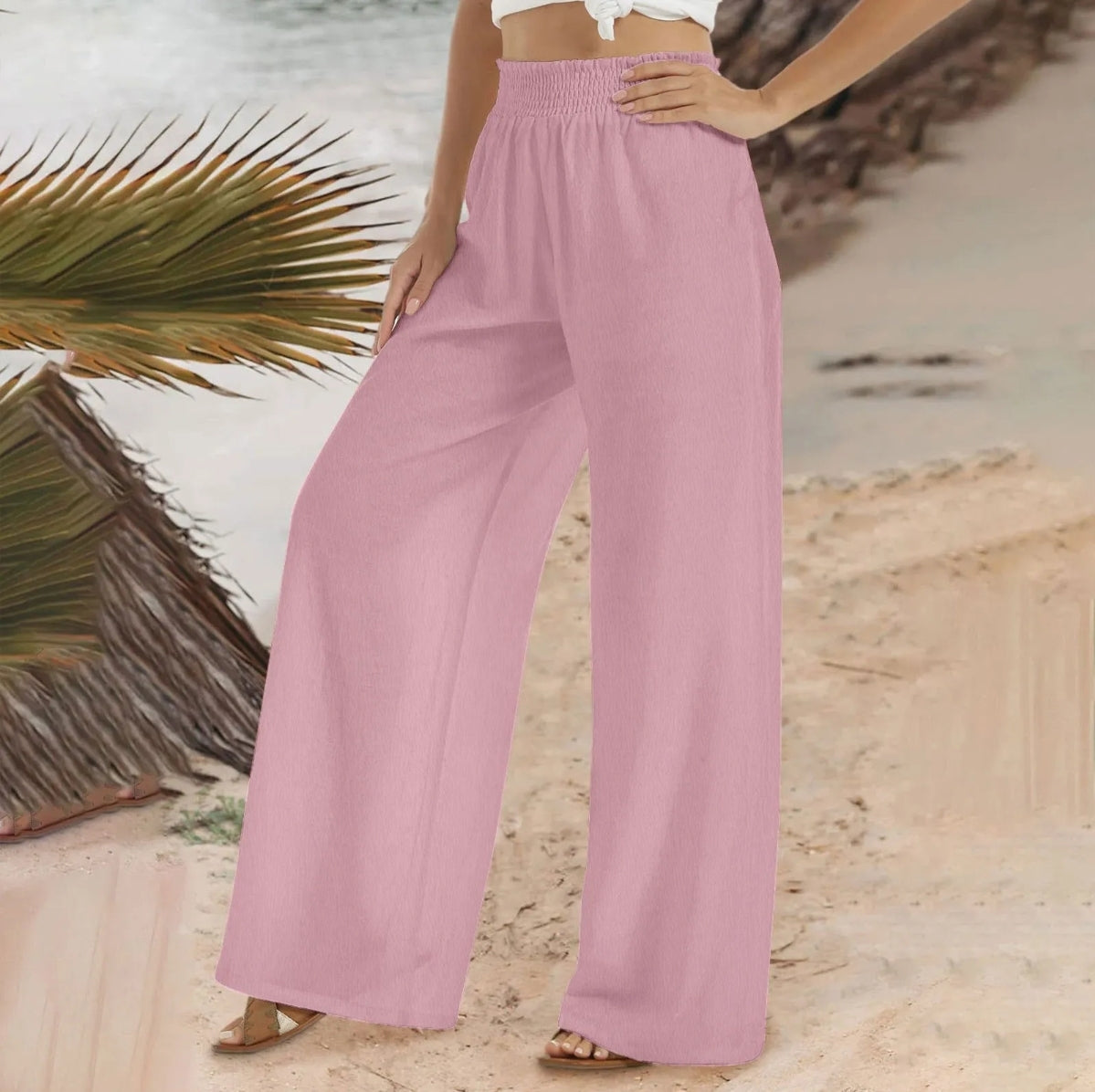 (đ PRODUCTO INTERNACIONAL) Pantalones Holgados, Anchos, De Alta Calidad, Rectos, Casual