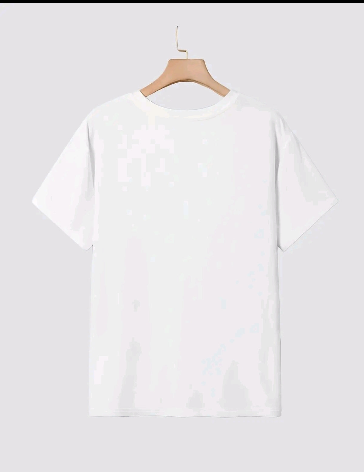 Playera de manga corta con estampado de osito de peluche, top casual cuello redondo para primavera v verano, ropa de mujer