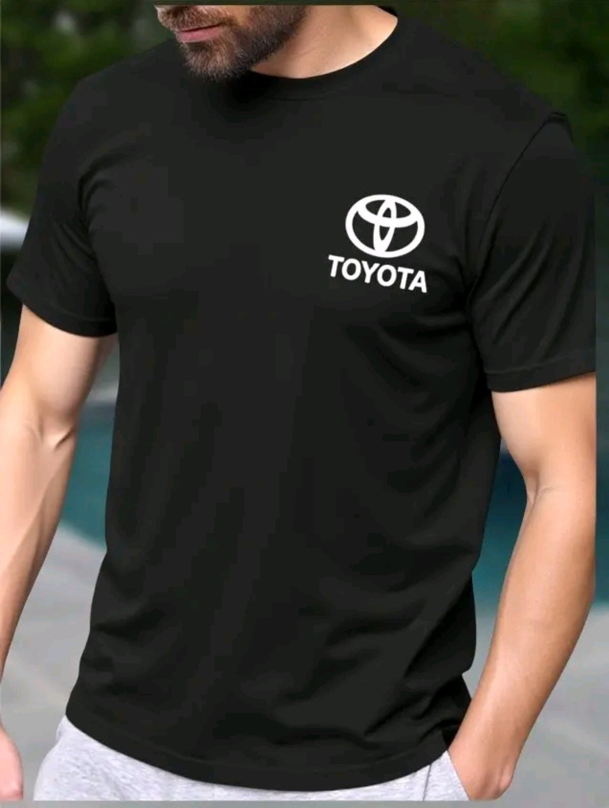 Playera Camiseta Unisex Autos - Toyota MKA Crema