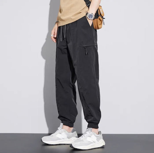 INTERNACIONAL. Pantalones De Verano Casuales De Pierna Recta Para Hombre, L