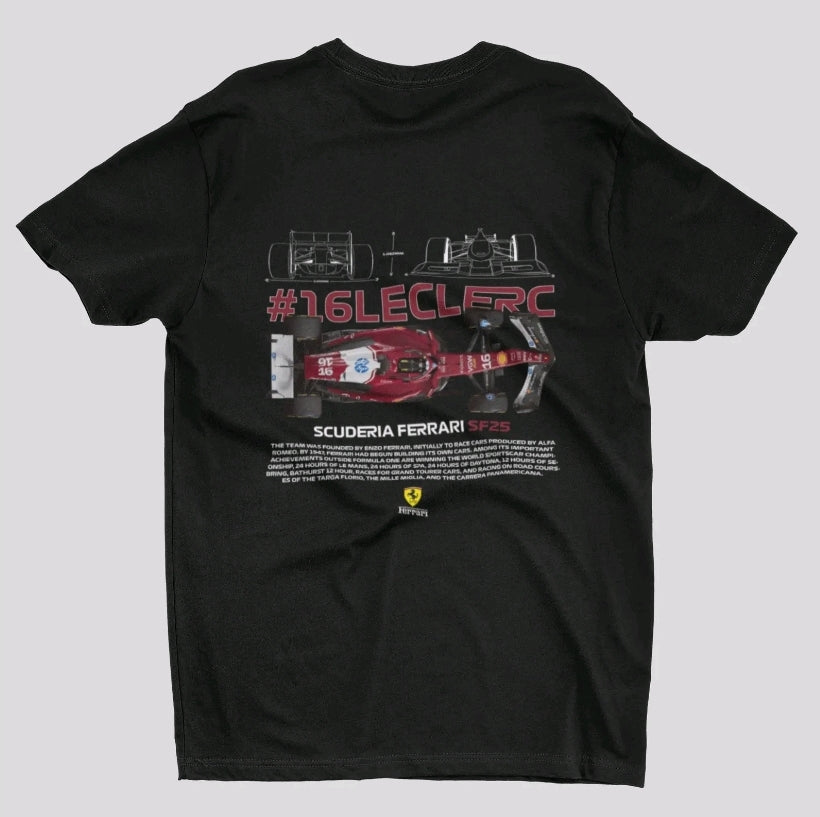 Plavera Camiseta Unisex Leclerc SR25 By LL