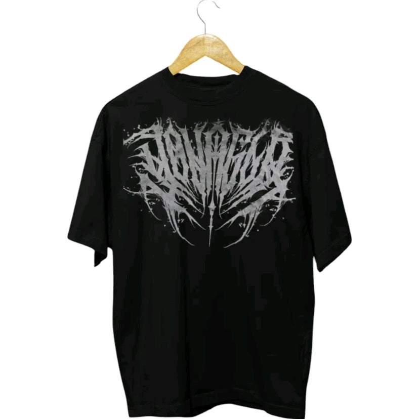 Playera Unisex Oversize Gym Youngla Letras Raras By LL