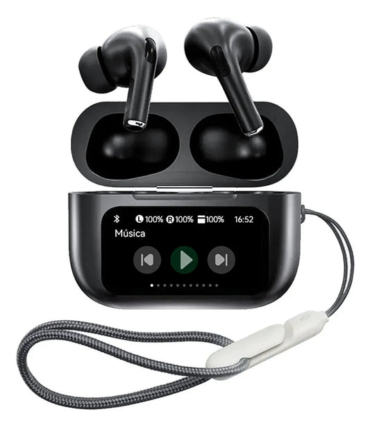 Audifonos In-ear lnalámbricos Keluona A9 Pro Negro Bluetooth
