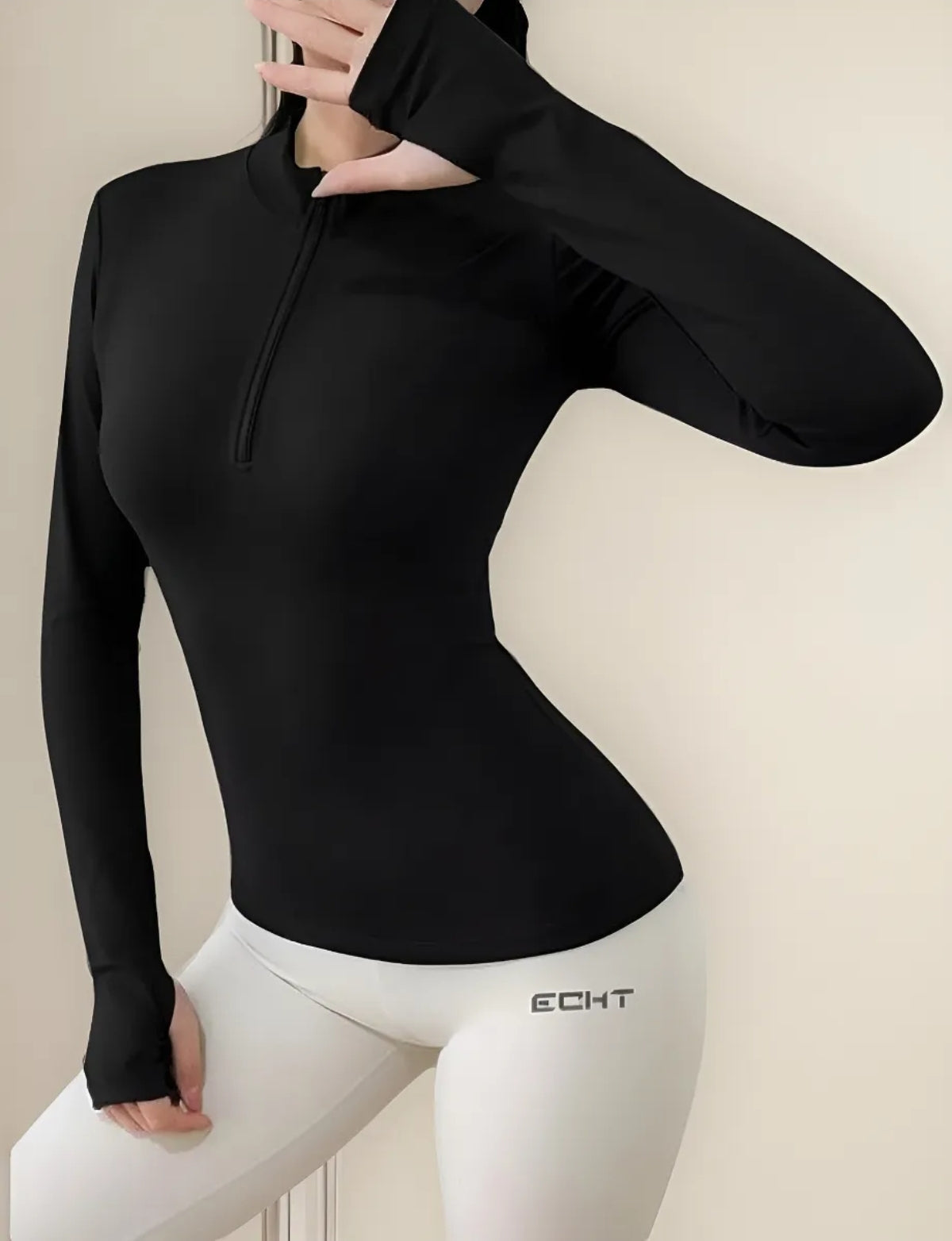 Playera Licra Deportiva Gym Correr Mujer Vanquish CO01 AmT