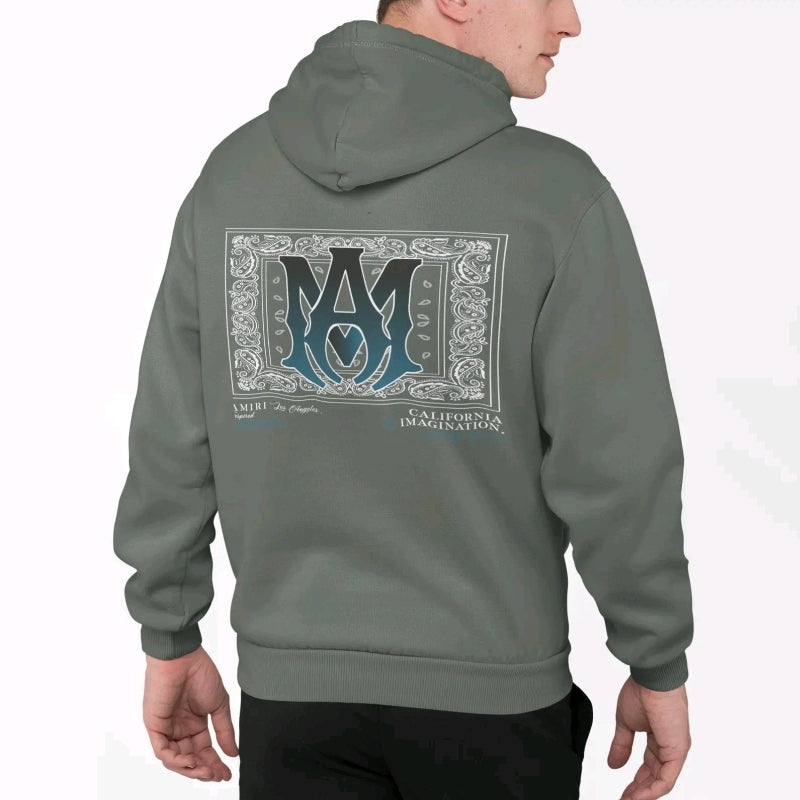 Sudadera Hoodie Casual Urbano Gym Amir i Marco Unisex Unitalla con Capucha