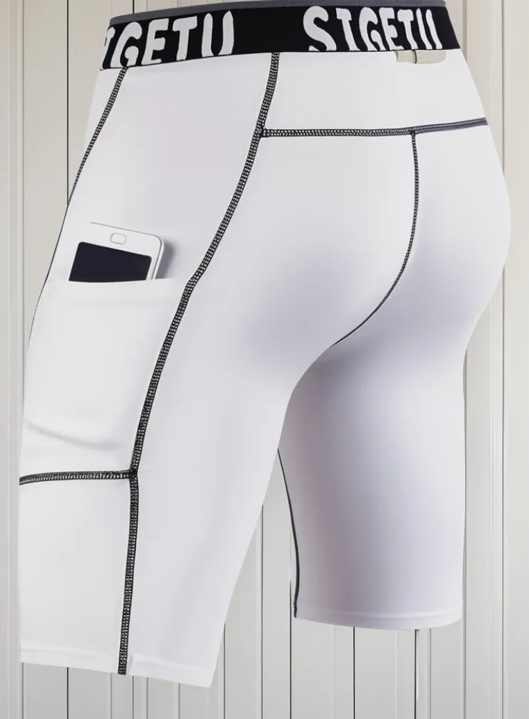 Short Licra Deportiva Gym Compresión Secado Rápido Sigetu G