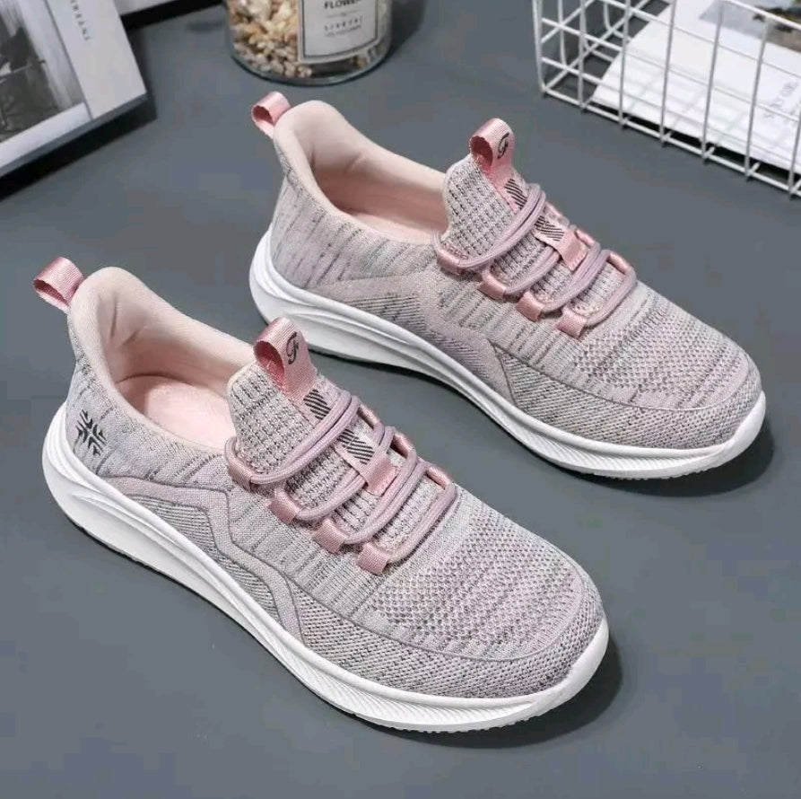 Calzado deportivo casual para mujer, nuevo calzado deportivo casual, ligero y cómodo, antideslizante resistente al desgaste, transpirable y fácil de correr.