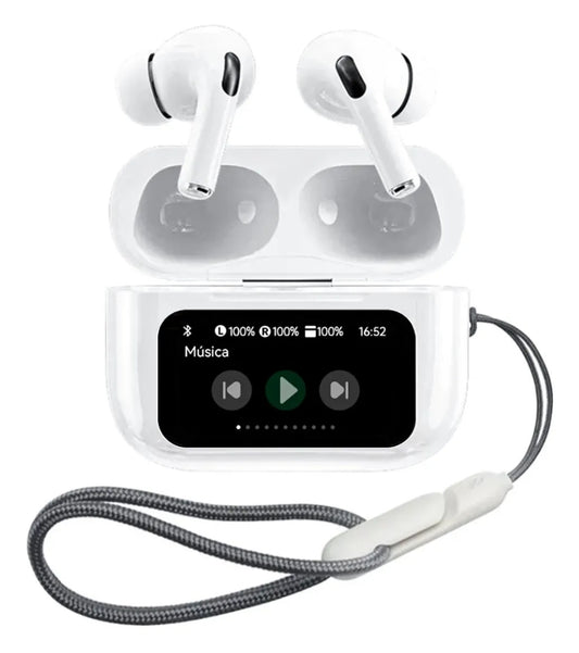 Audífonos In-ear Inalámbricos Keluona A9pro Blanco Bluetooth