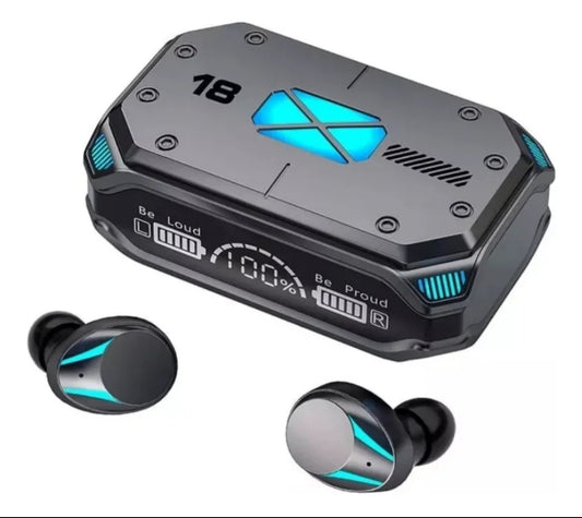 Audífonos In-ear Bluetooth Keluona Auriculares Inalámbricos Color M41 GRIS