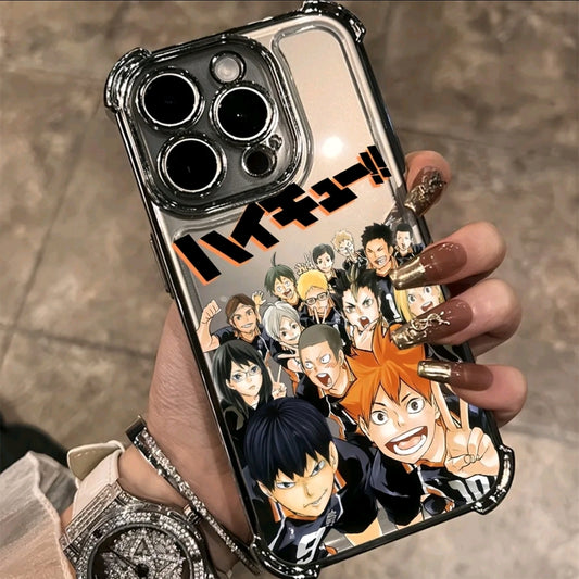 Funda de telefono compatible con iPhone 16,15,14, 13, 12, 1 Pro Max, X, XR, XS Max, 8,7 Plus con un trasfondo suave transparente para protección contra caídas