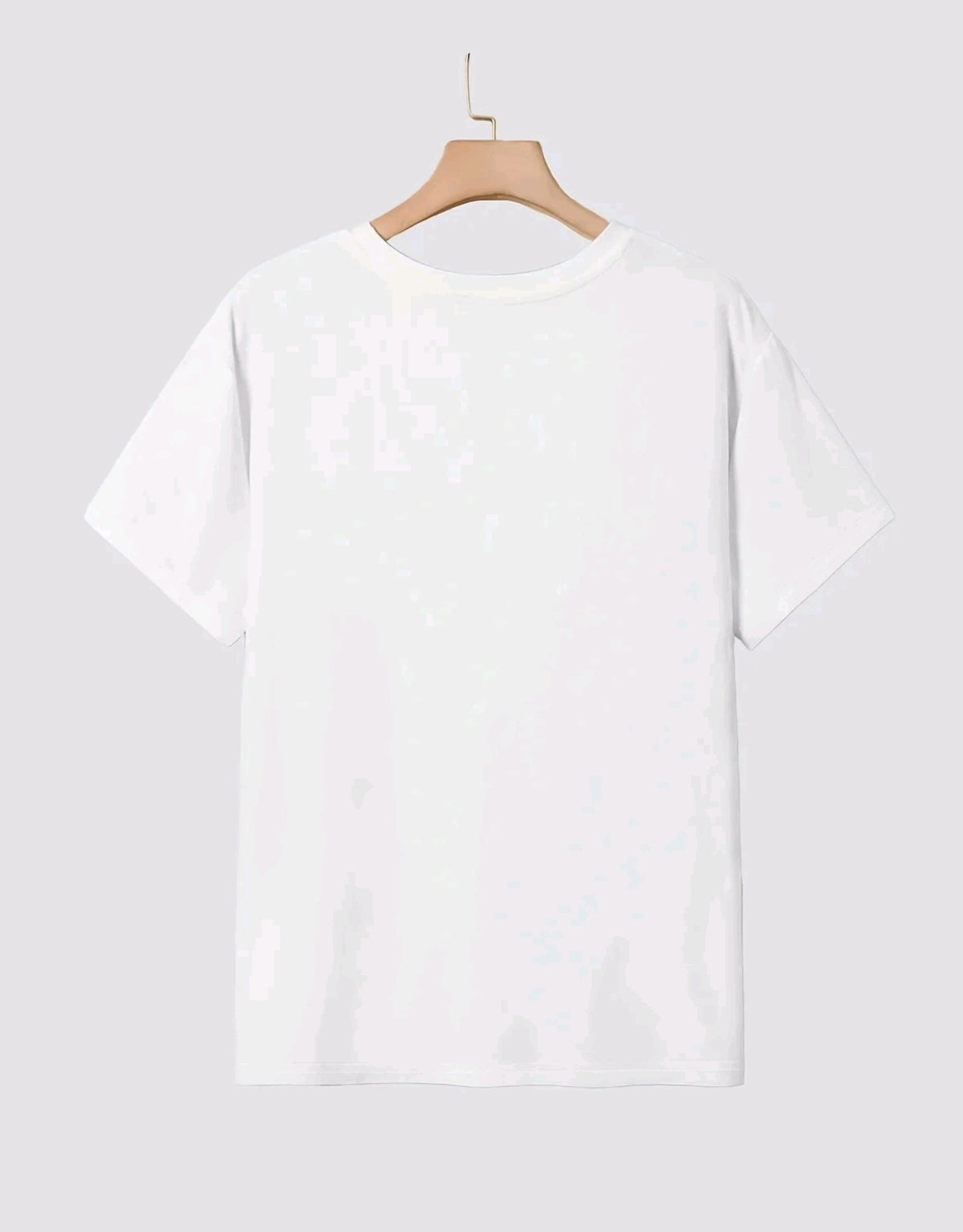 Camiseta Casual para Mujer con Estampado de cartas lalo - Mezcla de Poliéster Suave, Cuello Redondo Manga Corta, Teiido de Punto Semi-Transparente, Lavable a Máquina, Camiseta para Uso Diario I Top de Cuello Redondo | Material Semi-Transparente, Camise