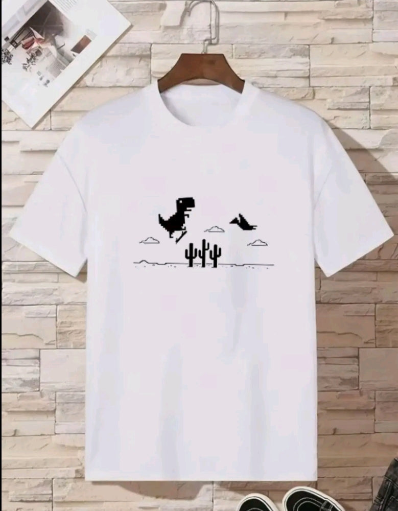 Camiseta Casual para Mujer con Estampado de Loading - Mezcla de Poliéster Suave, Cuello Redondc Manga Corta, Tejido de Punto Semi-Transparente, Lavable a Máquina, Camiseta para Uso Diario I Top de Cuello Redondo | Material Semi-Transparente, Camisetas