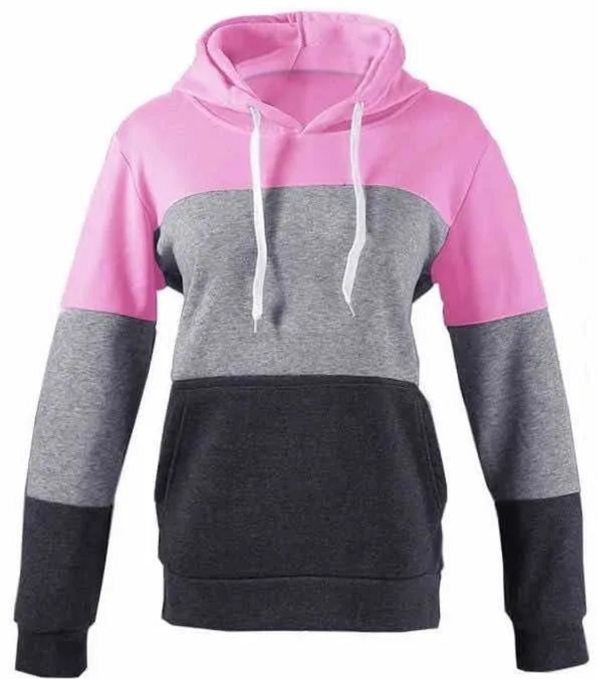 Sudadera Hoodie Mujer Casual Cómoda Afelpada 3franj 202301 G