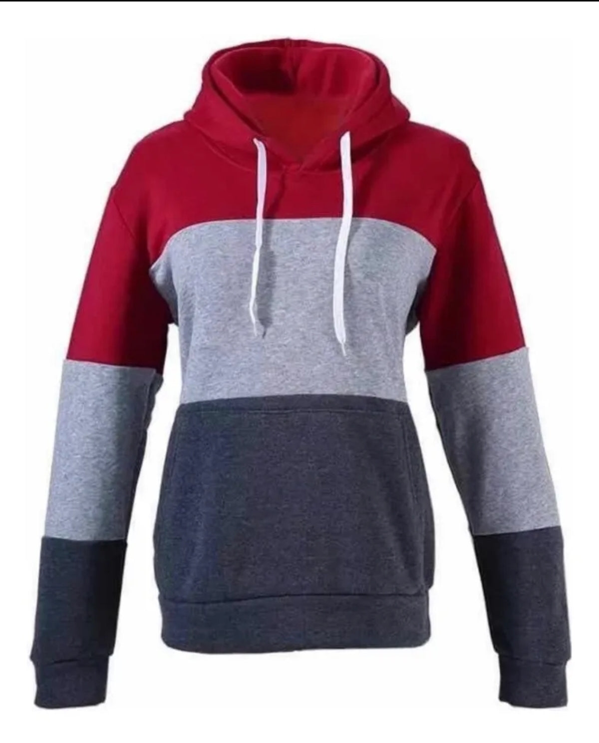 Sudadera Hoodie Mujer Casual Cómoda Afelpada 3franj 202301 G