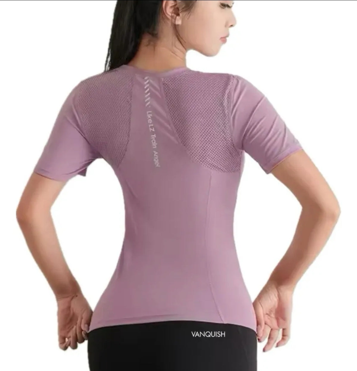 Playera Licra Deportiva Secado Rápido Mujer Vanquish W91 Am7