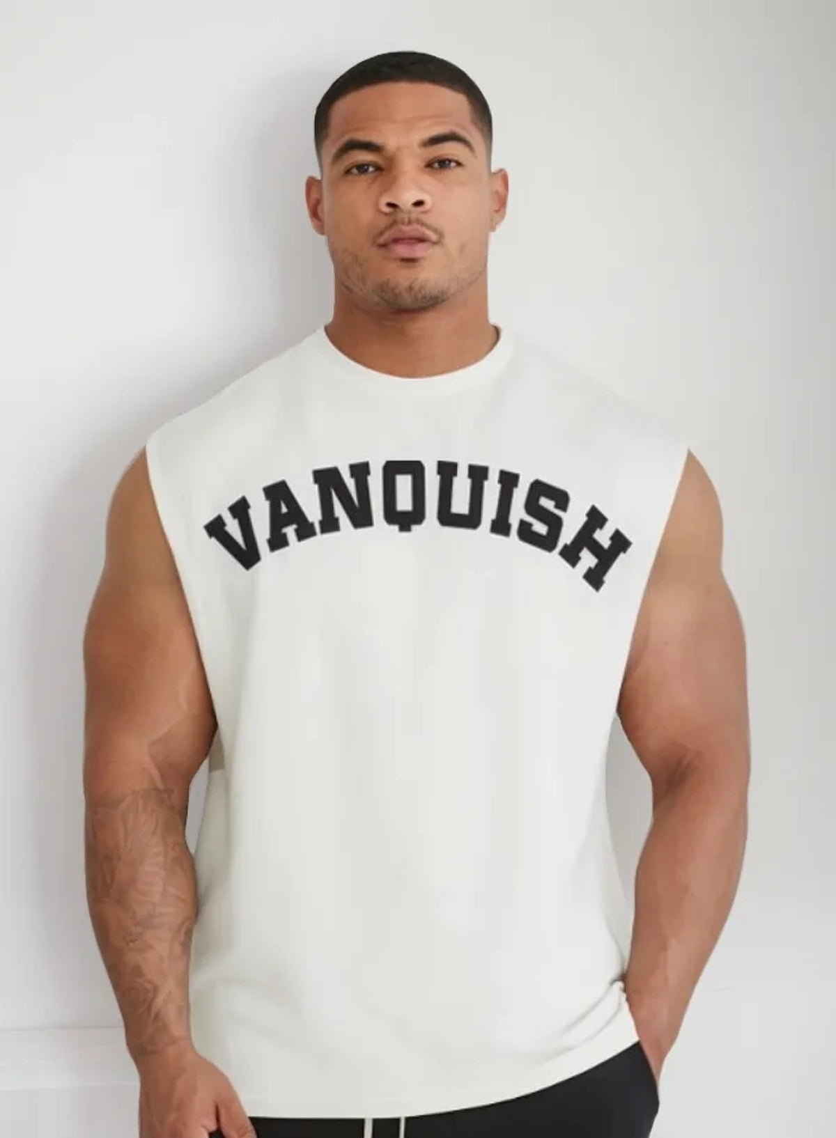 Playera Tank Top Oversized Corte Suelto Vanquish V Q 120 Am7