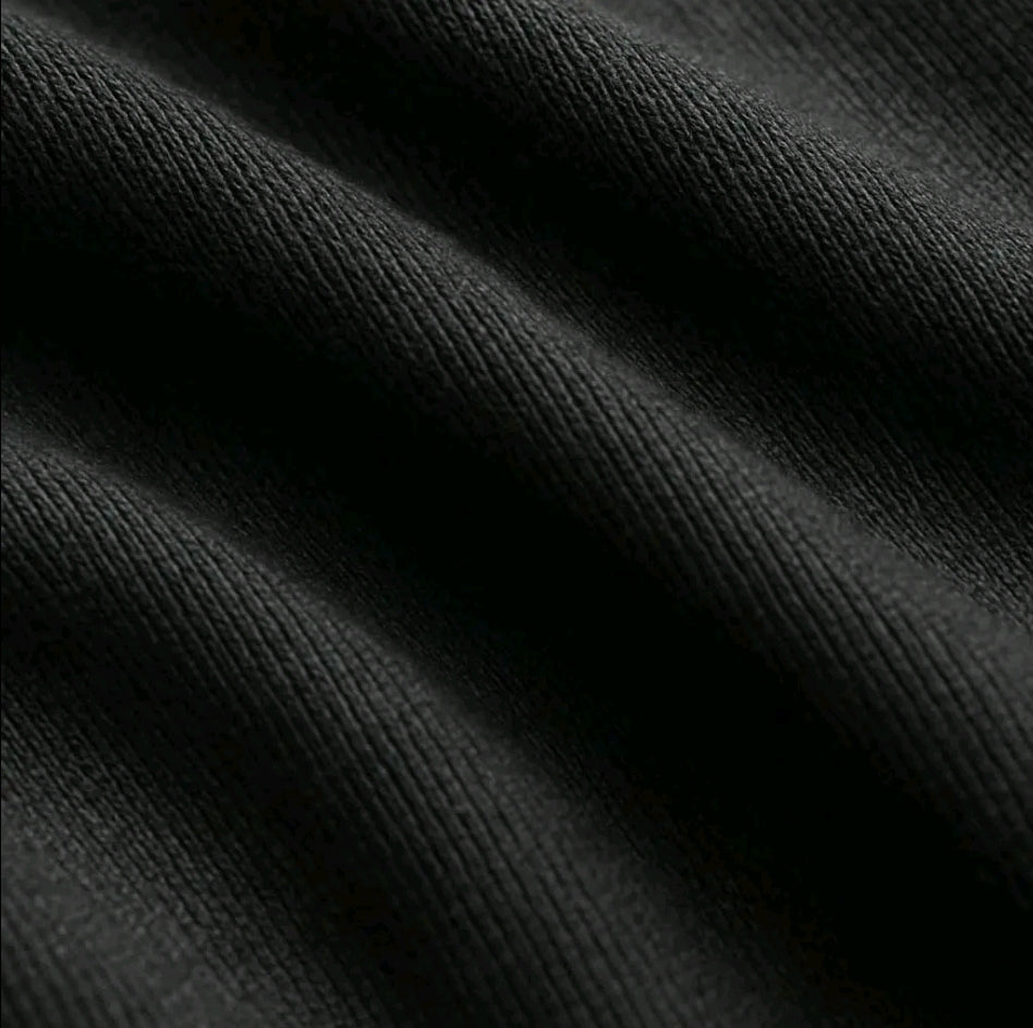 QPlavera Unisex Negra lt Camiseta holgada Estampada de terror , 100% Algodón, Manga Corta (Rabbit Man)