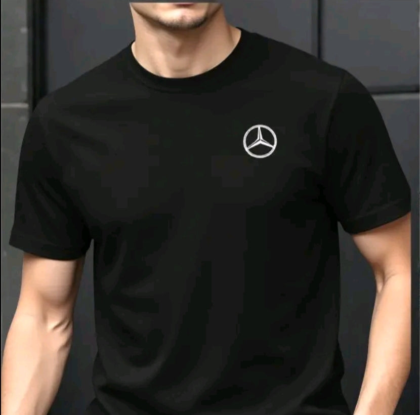 Playera Camiseta Unisex Autos - Mercedes AMG Gris