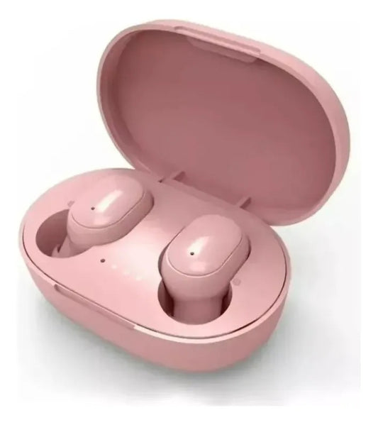 Auriculares in-ear inalámbricos A6s In-Ear A6S TGHA6S rosa con lUZ LED