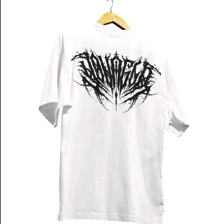 Playera Unisex Oversize Gym Youngla Letras Raras By LL