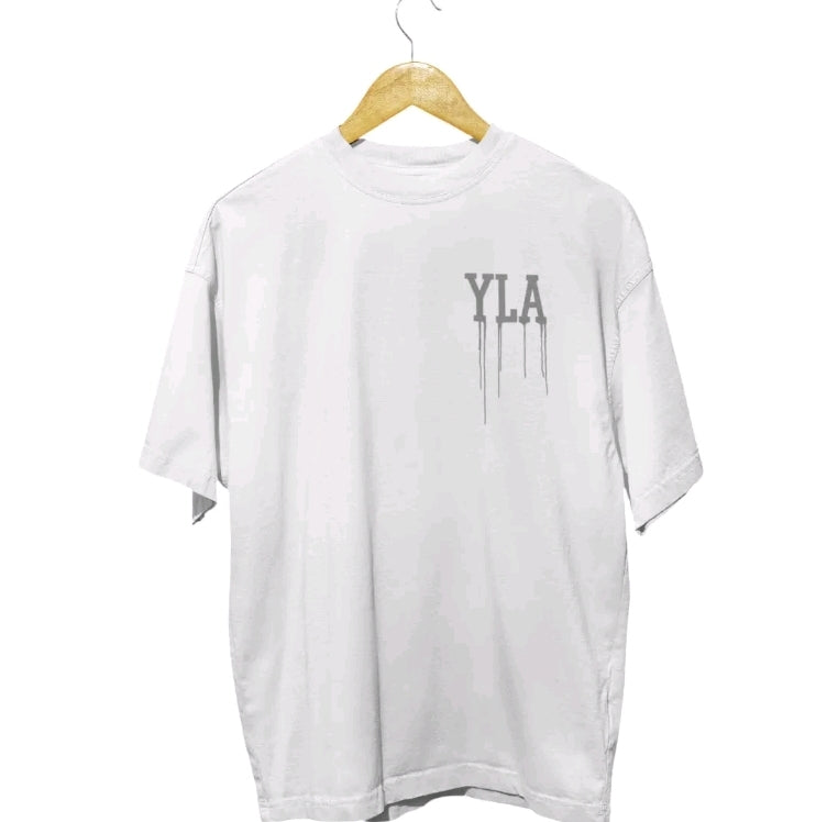 Playera Unisex Oversize Gym Youngla Letras Derretidas By LL