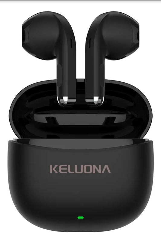 Audifonos In-ear lnalámbricos Keluona Kt10 Bluetooth V5.4 Color Negro