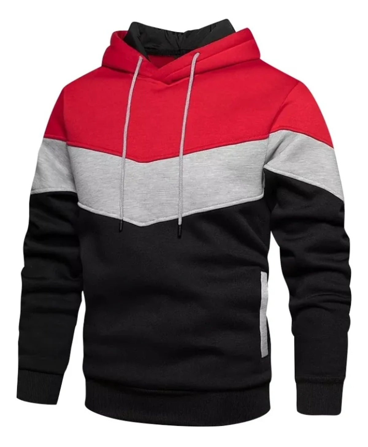 Sudadera Casual Moda Chamarra Hoddie Con Capucha MZ3 2108 G