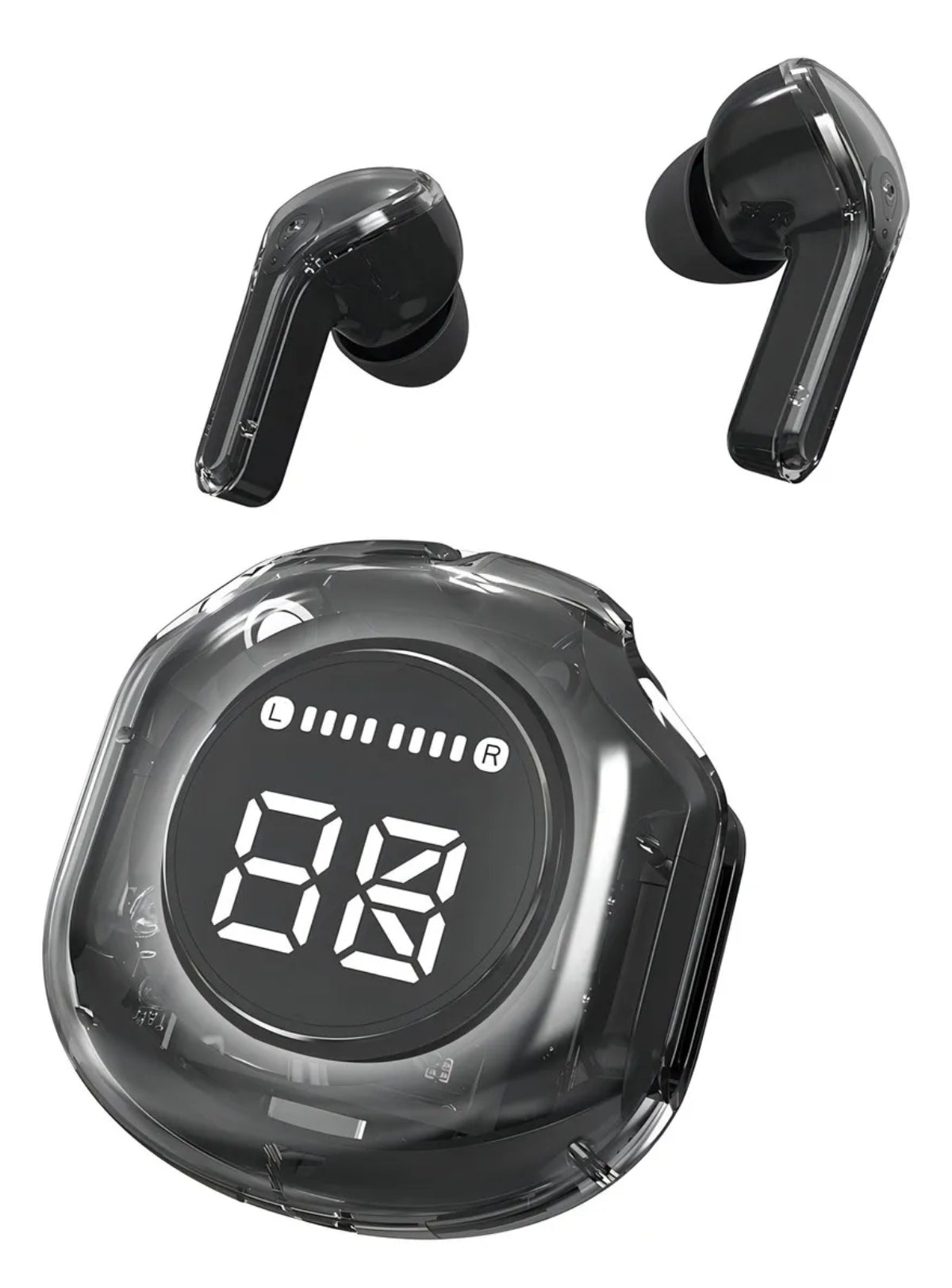 Audifionos Bluetooth 5.3 In-ear Con Pantalla Digital