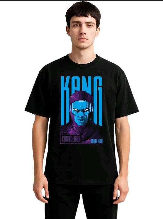 Plavyera Villano Kang Unisex Manga Corta Algodón Diseño Unisex para Fans de superhéroes ldeal para Uso Diario y Cálidos Dias (Rabbit Man)