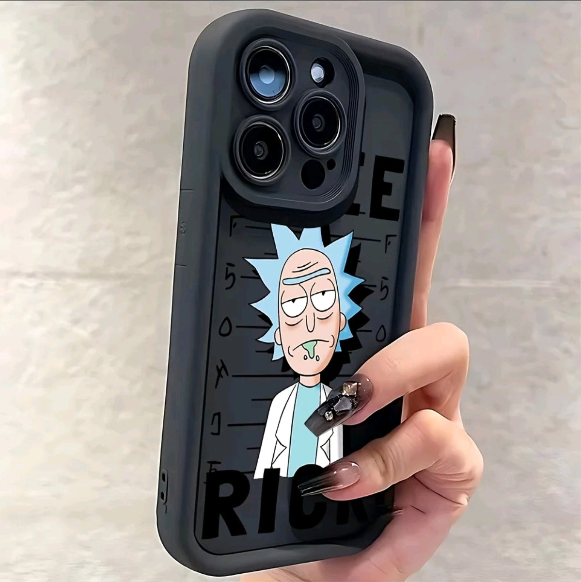 Estuche de Teléfono Popular de Rick y Morty Cientifico para iPhone 16, 15, 14, 13, 12, 1 Pro Max MiniXR XS X 7 8 Plus - Cubierta Trasera Suave Antigolpes TPU