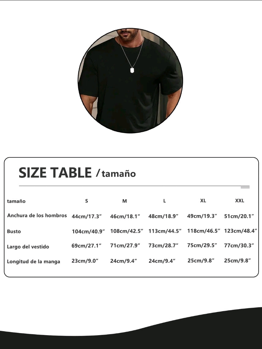 Hombre|Camisetas para hombre|Enviado desde México|Transpirable de alta calidadICamisetas sueltas| Camisetas sueltas|Ajuste holgadolCamisetas deportivas para actividades diarias|Camisetas deportivas Camisetas suaves cómodas y transpirables|Camisetas deport