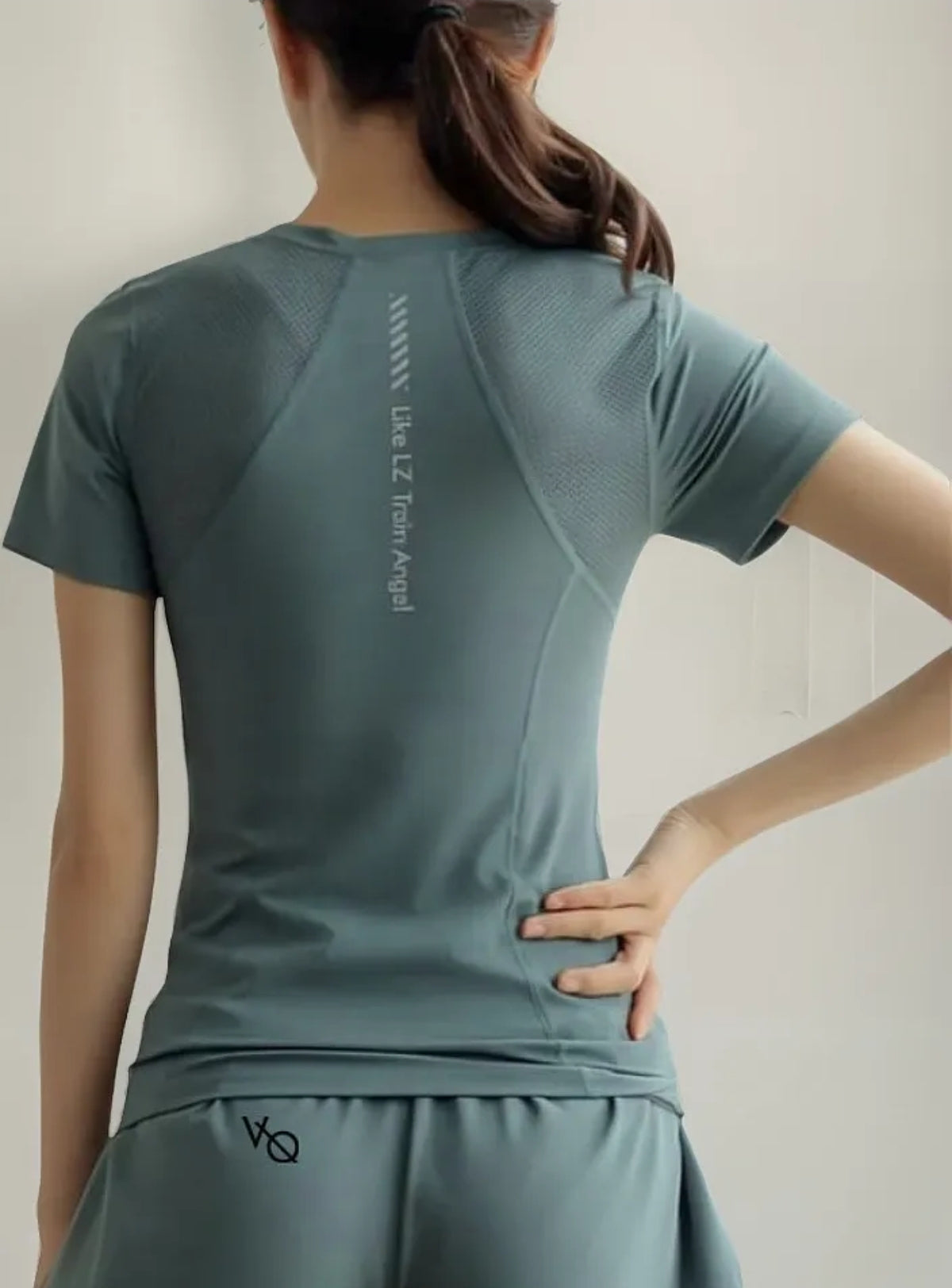 Playera Licra Deportiva Secado Rápido Mujer Vanquish W91 Am7