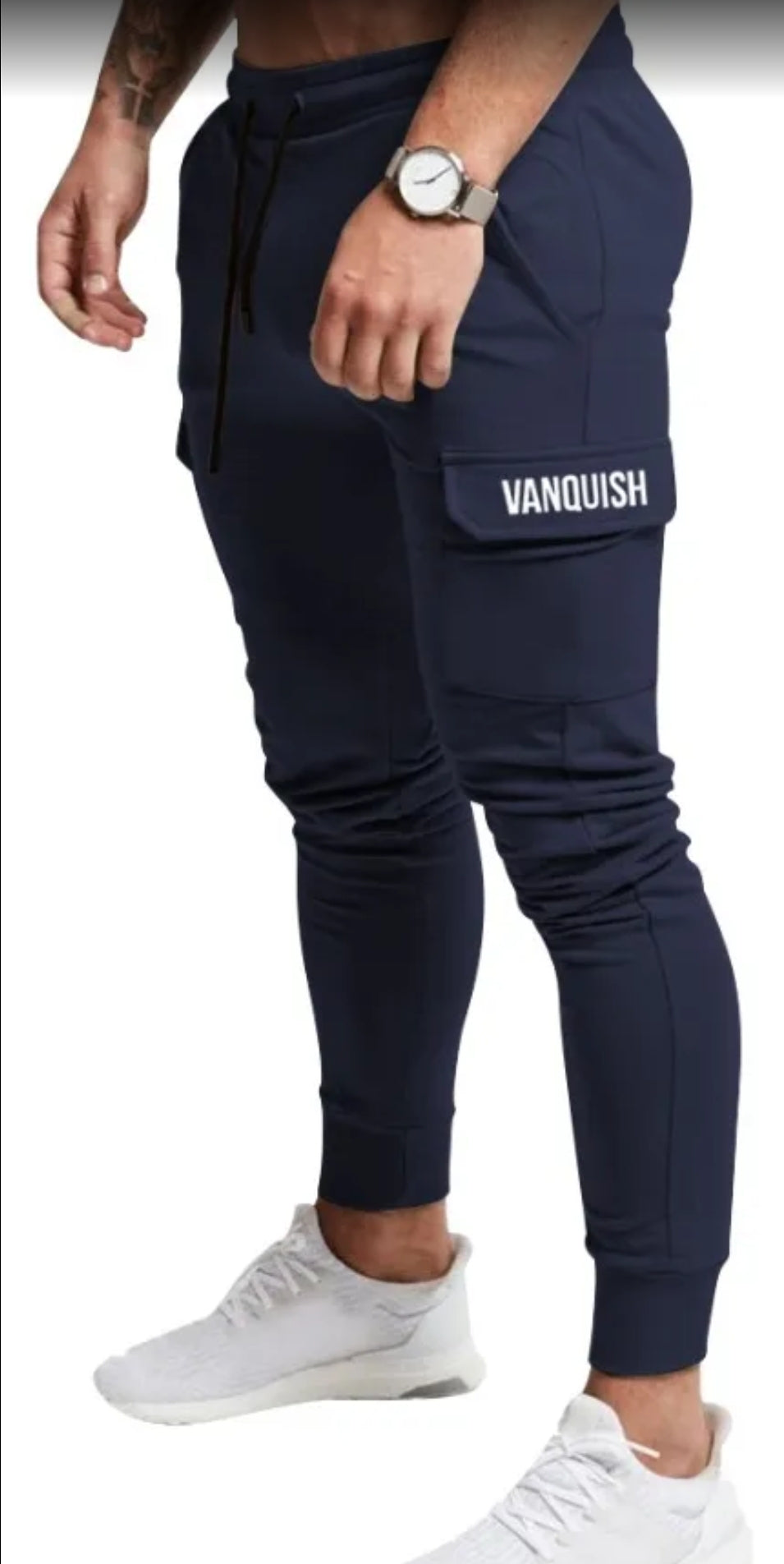 Pants Jogger Deportivo Slim 红> Vanquish VQ Cargo 2306 Am7