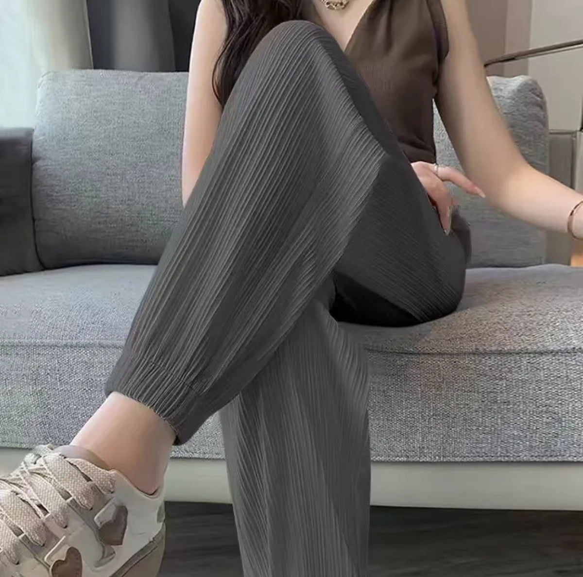 (🌍 PRODUCTO INTERNACIONAL) Pantalones Deportivos Mujer Cintura Elástica Cortos