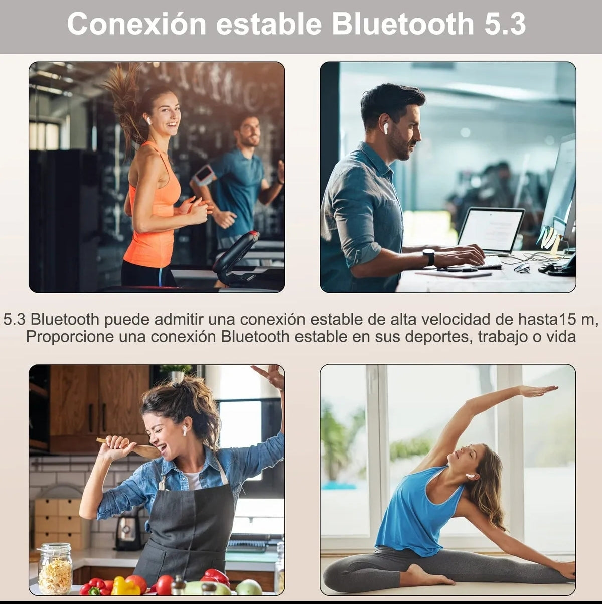 Audifonos Inalambricos Bluetooth Gamer Auriculares Con