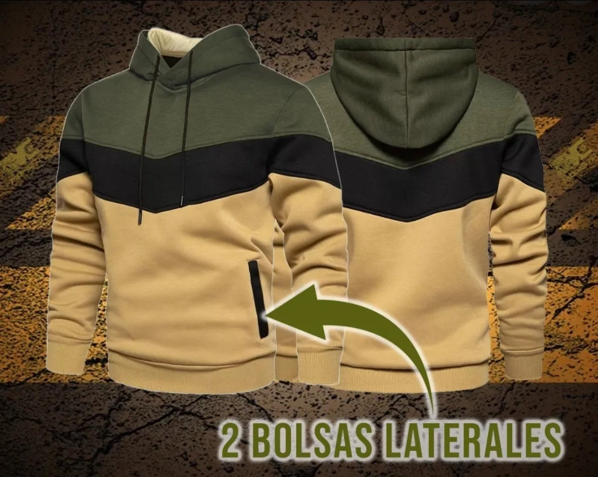 Sudadera Casual Moda Chamarra Hoddie Con Capucha MZ3 2108 G