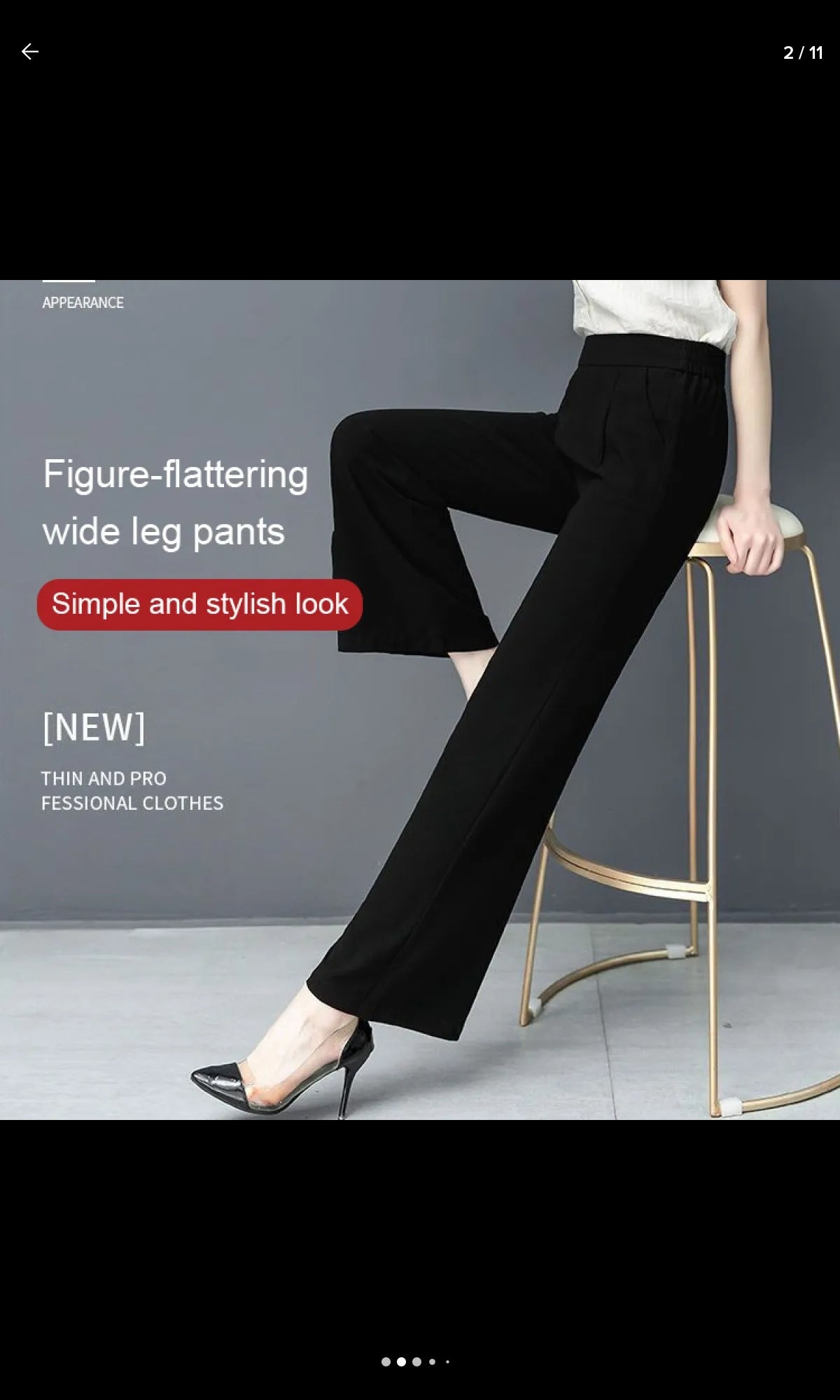 (🌍 PRODUCTO INTERNACIONAL) Pantalones Holgados Casuales De Cintura Alta Y Pierna Recta