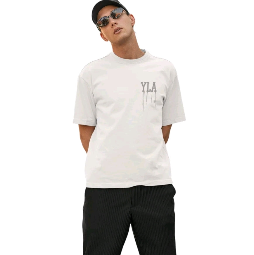 Playera Unisex Oversize Gym Youngla Letras Derretidas By LL