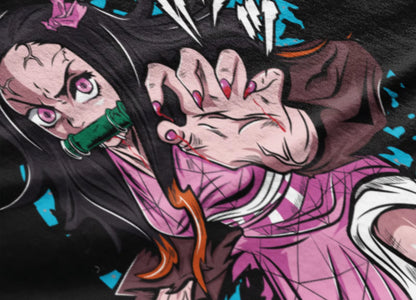 Playera Solomon's NEZUKO DEMON SLAYER | 100% Algodón | Tacto Suave | Anime Streetwear