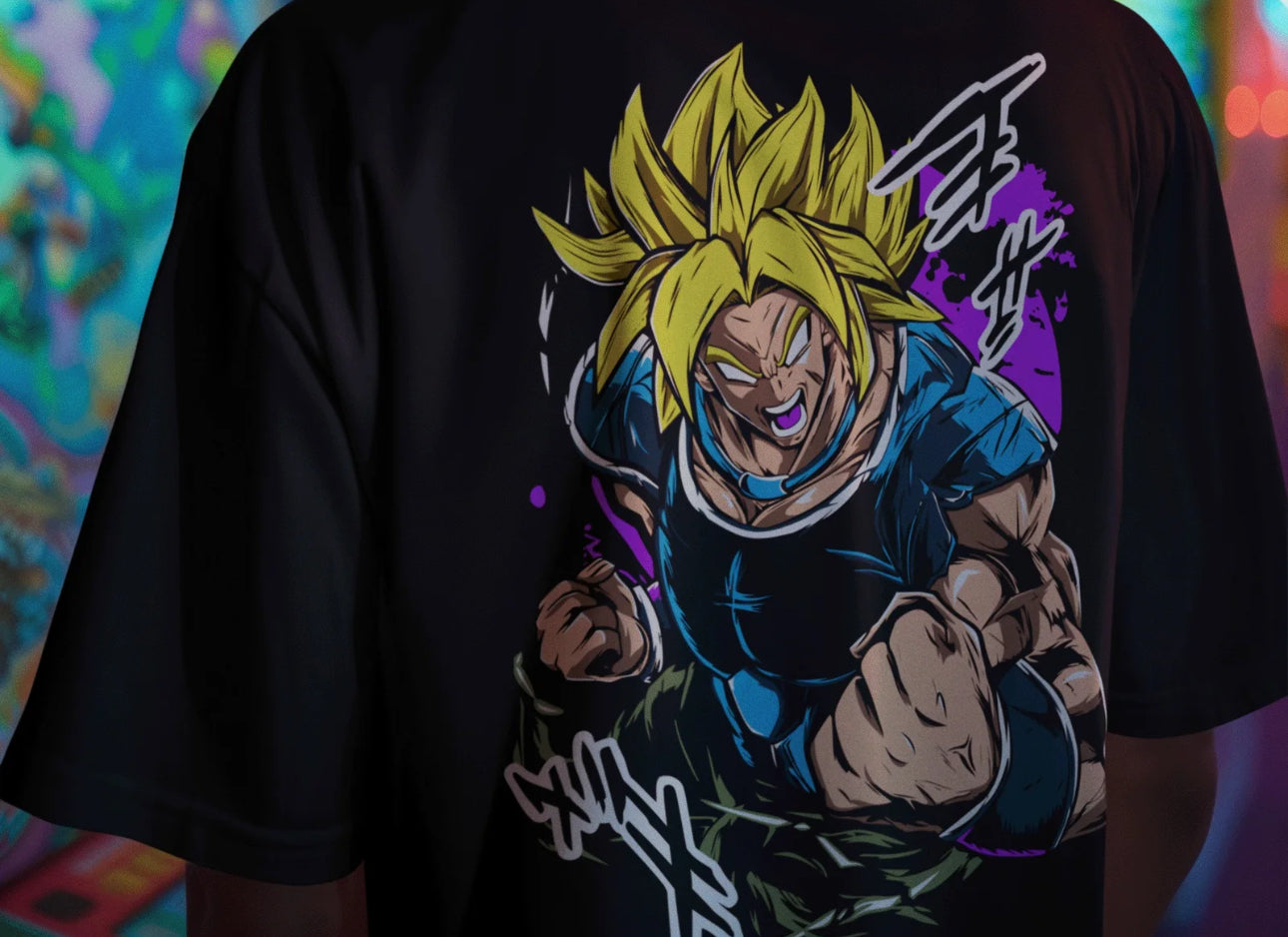 Playera Solomon's DBZZ | 100% Algodón | Tacto
Suave | Anime Streetwear