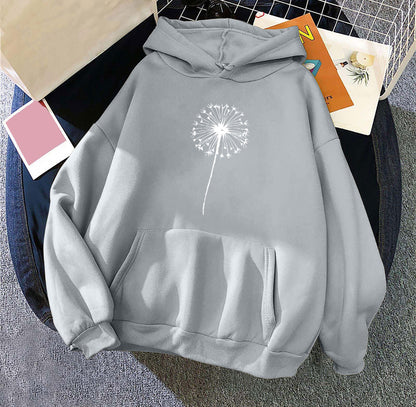 (🌎 PRODUCTO INTERNACIONAL) Sudadera Con Capucha Casual Cómoda Para Mujer Con Estampado