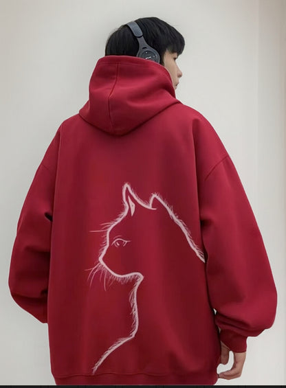 INTERNATIONAL. Sudadera De Forro Polar Con Capucha Para Hombre, Chaqueta Ho