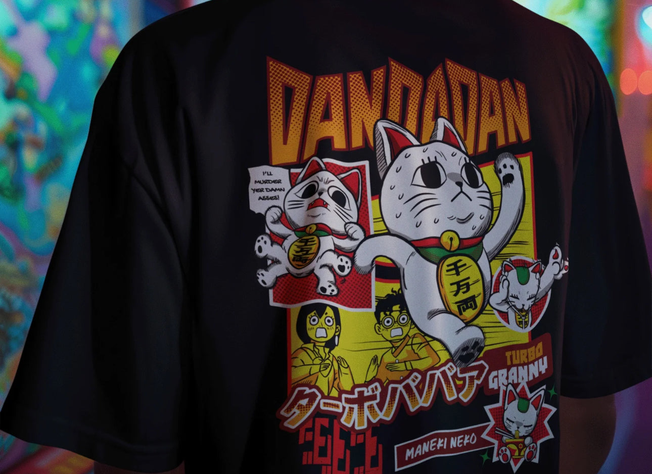 Playera Solomon's DanDaDan | 100% Algodón |
Tacto Suave | Anime Streetwear |