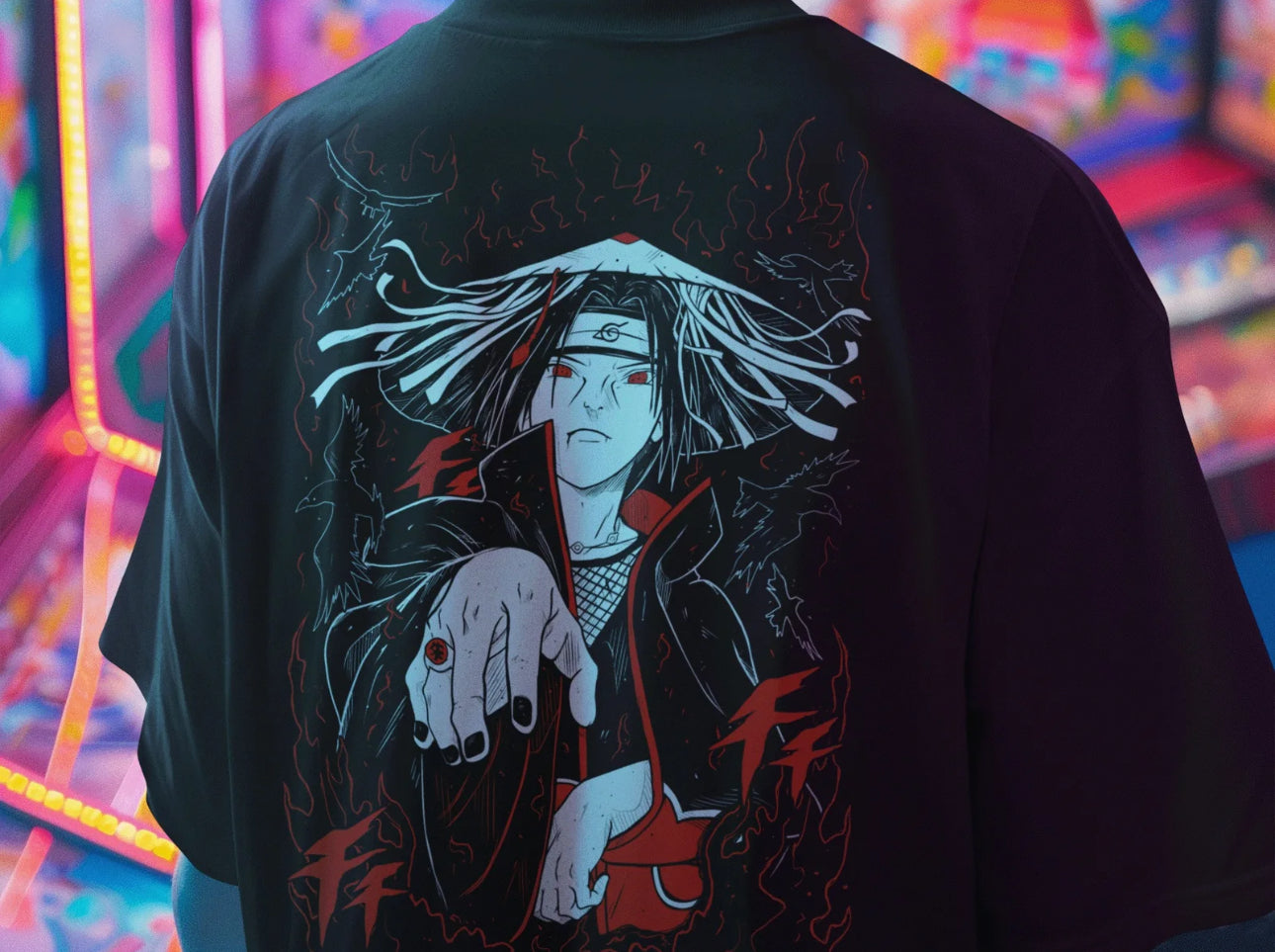 Playera Solomon's ITACHI UCHIHA NARUTO | 100%
Algodón | Tacto Suave | Anime Streetwear