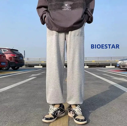 INTERNACIONAL Pantalones Casuales Atados Al Tobillo De Estilo Coreano Para