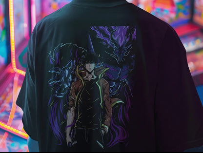 Playera Solomon's SOLO LEVELING 01 | 100%
Algodón | Tacto Suave | Anime Streetwear
